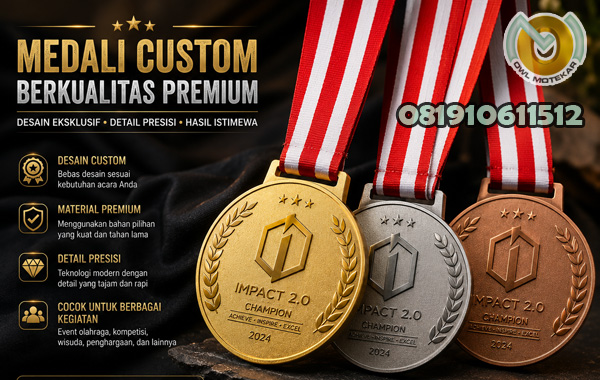 vendor medali custom
